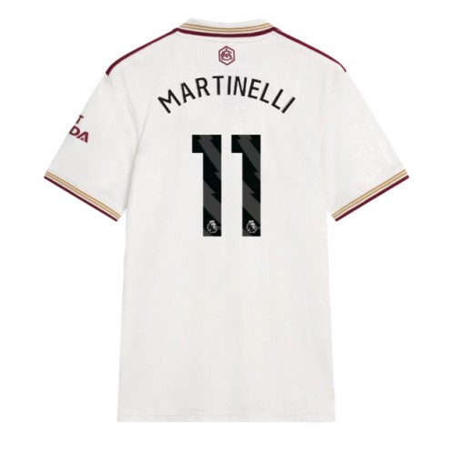 Stroje piłkarskie Arsenal Gabriel Martinelli #11 Koszulka Trzeciej 2025-26 Krótki Rękaw